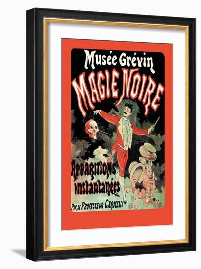 Magic Noire-Jules Chéret-Framed Art Print