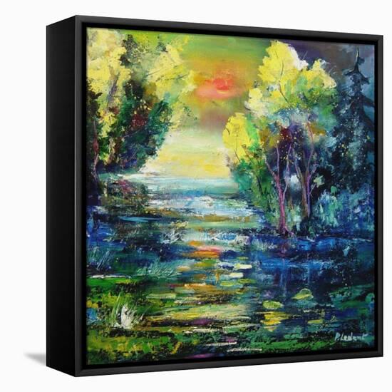 magic pond-Pol Ledent-Framed Stretched Canvas