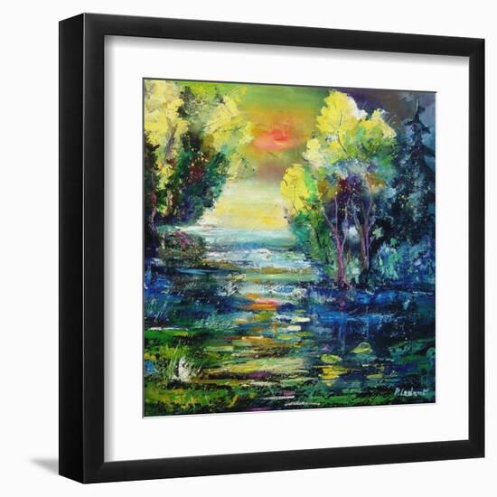 magic pond-Pol Ledent-Framed Art Print