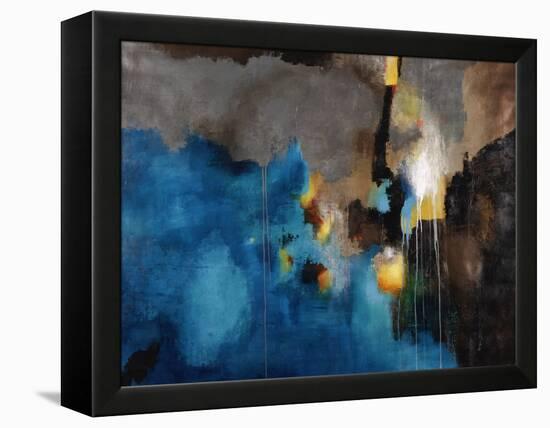 Magic Teal-Rikki Drotar-Framed Premier Image Canvas