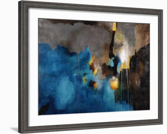 Magic Teal-Rikki Drotar-Framed Giclee Print