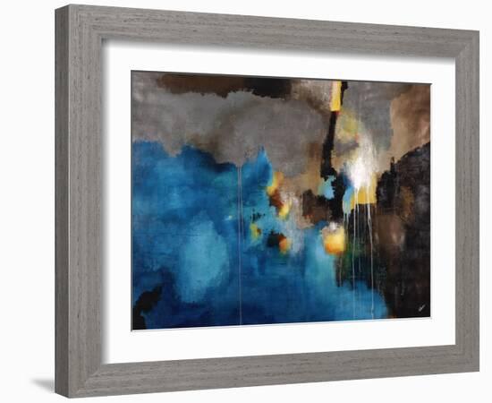 Magic Teal-Rikki Drotar-Framed Giclee Print