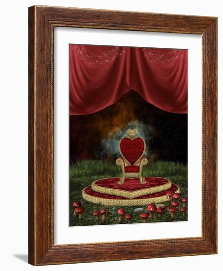 Magic Throne-justdd-Framed Art Print