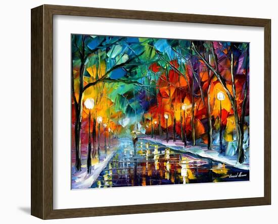 Magic Walk-Leonid Afremov-Framed Premium Giclee Print