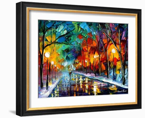 Magic Walk-Leonid Afremov-Framed Premium Giclee Print