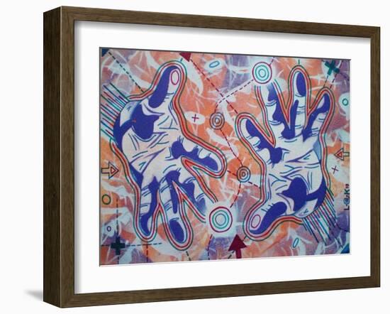 Magic-Abstract Graffiti-Framed Giclee Print