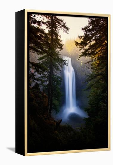Magical and Dreamy Salt Creek Falls Wiliamette National Forest, Oregon Wilderness-Vincent James-Framed Premier Image Canvas