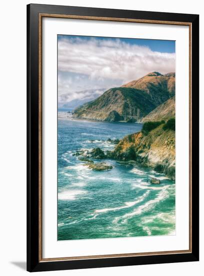 Magical Coast Highway, Big Sur California-Vincent James-Framed Photographic Print