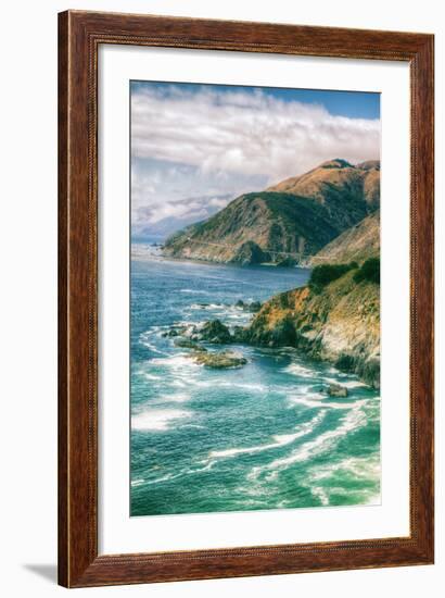 Magical Coast Highway, Big Sur California-Vincent James-Framed Photographic Print