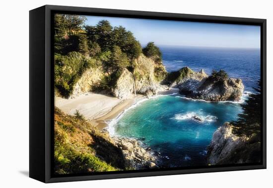 Magical Cove, Big Sur, California-George Oze-Framed Premier Image Canvas