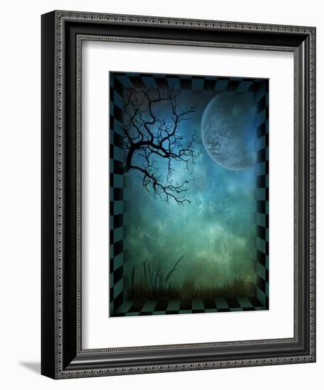 Magical Forest-inlove-Framed Art Print