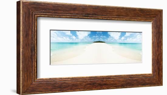 Magical Island-Mary Lou Johnson-Framed Art Print