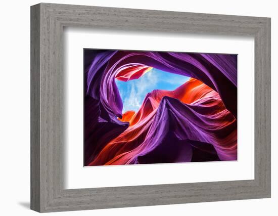 Magical Lower Antelope Canyon-Nanouk El Gamal-Framed Photographic Print