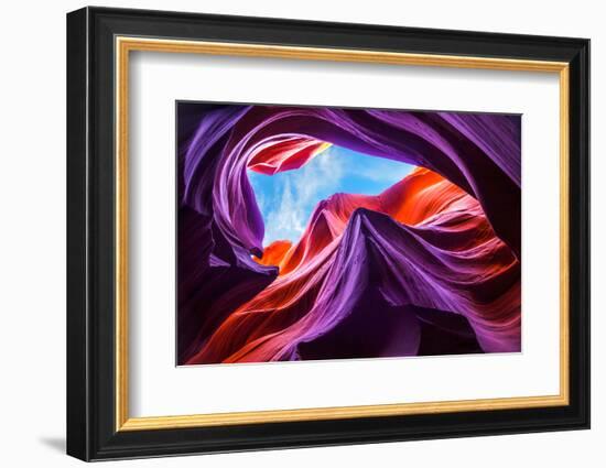 Magical Lower Antelope Canyon-Nanouk El Gamal-Framed Photographic Print