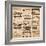 Magical Newspaper Page with Classifieds - Perfect for Halloween-shootandwin-Framed Art Print