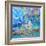 Magical Night Garden, 2022 (Acrylic on Canvas)-Margaret Coxall-Framed Giclee Print