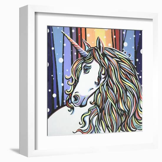 Magical Unicorn II-Carolee Vitaletti-Framed Art Print