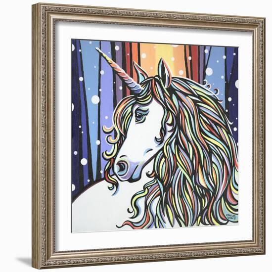 Magical Unicorn II-Carolee Vitaletti-Framed Art Print