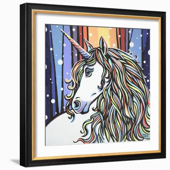 Magical Unicorn II-Carolee Vitaletti-Framed Art Print