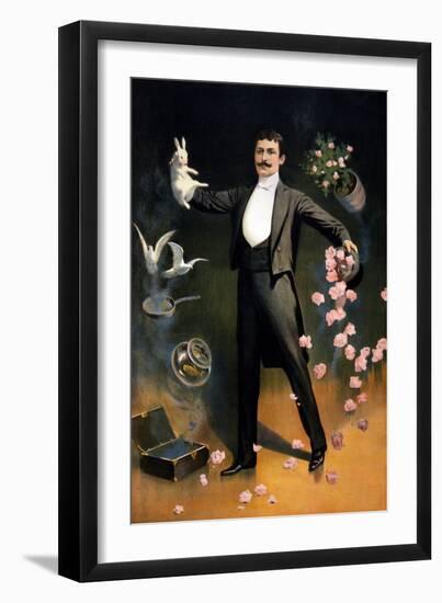 Magician, 1899-Science Source-Framed Giclee Print