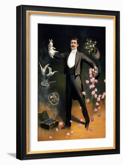 Magician, 1899-Science Source-Framed Giclee Print