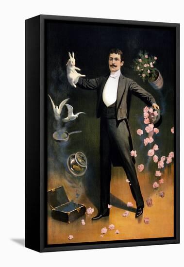 Magician, 1899-Science Source-Framed Premier Image Canvas