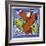 Magician on a Green Fish-Leslie Xuereb-Framed Giclee Print