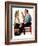 "Magician" or "Card Tricks", March 22,1930-Norman Rockwell-Framed Giclee Print