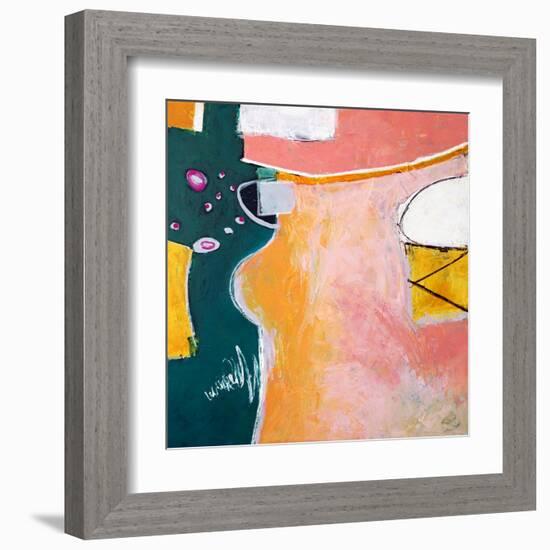 Magician's table-Hyunah Kim-Framed Art Print