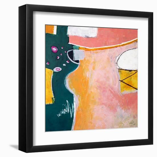 Magician's table-Hyunah Kim-Framed Art Print