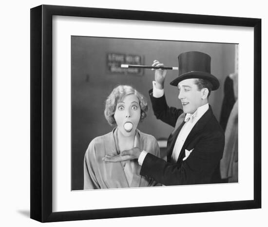 Magician with Hatching Trick-null-Framed Art Print