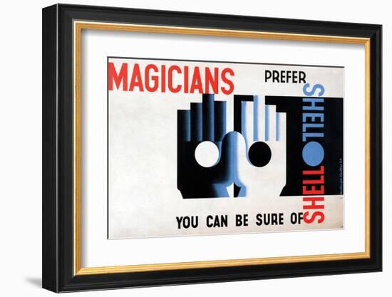 Magicians Prefer Shell-null-Framed Art Print