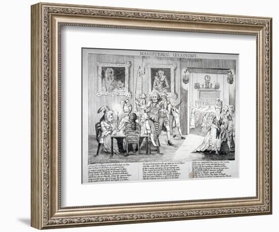 Magisterial Oeconomy ..., 1779-John Nixon-Framed Giclee Print