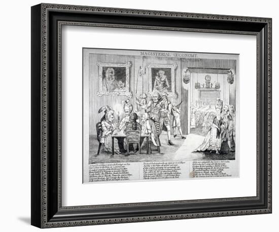 Magisterial Oeconomy ..., 1779-John Nixon-Framed Giclee Print