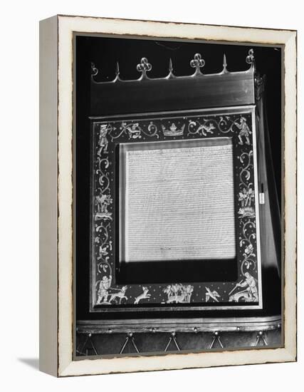 Magna Carta-David Scherman-Framed Premier Image Canvas