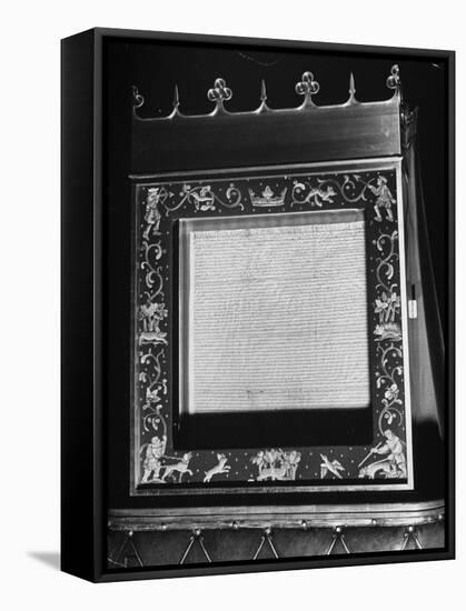 Magna Carta-David Scherman-Framed Premier Image Canvas