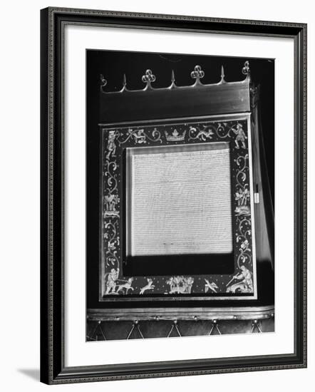 Magna Carta-David Scherman-Framed Premium Photographic Print