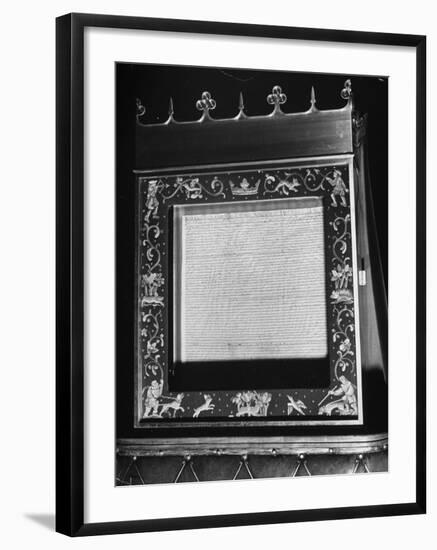 Magna Carta-David Scherman-Framed Premium Photographic Print