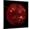 Magnetic Field Lines on the Sun-Stocktrek Images-Mounted Photographic Print