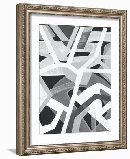 Magnetic Greys II-Nikki Galapon-Framed Art Print