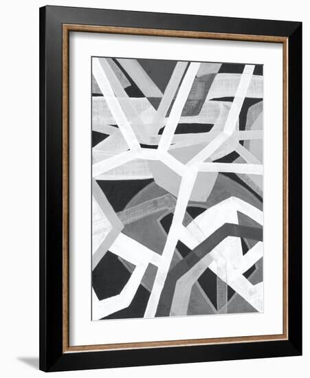 Magnetic Greys II-Nikki Galapon-Framed Art Print