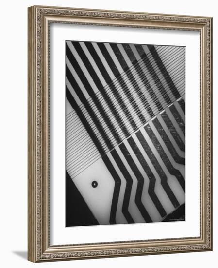 Magnetic Memory Device of a Computer, Created at the Bell Lab-Fritz Goro-Framed Photographic Print