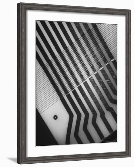 Magnetic Memory Device of a Computer, Created at the Bell Lab-Fritz Goro-Framed Photographic Print