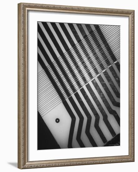 Magnetic Memory Device of a Computer, Created at the Bell Lab-Fritz Goro-Framed Photographic Print