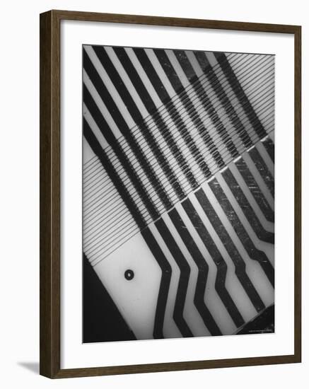 Magnetic Memory Device of a Computer, Created at the Bell Lab-Fritz Goro-Framed Photographic Print