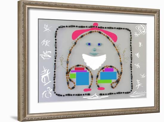 Magnetic Necklace-Charles Bowman-Framed Photographic Print