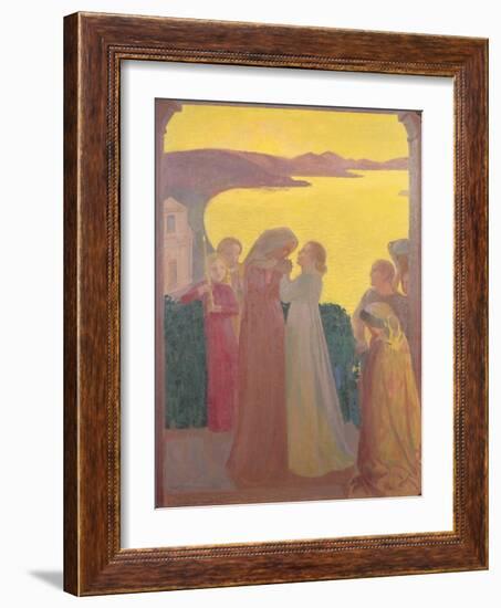 Magnificat, 1909-Maurice Denis-Framed Giclee Print