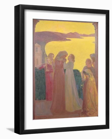 Magnificat, 1909-Maurice Denis-Framed Giclee Print