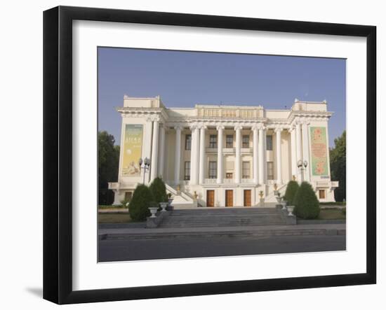 Magnificent Opera, Dushanbe, Tajikistan, Central Asia-Michael Runkel-Framed Photographic Print