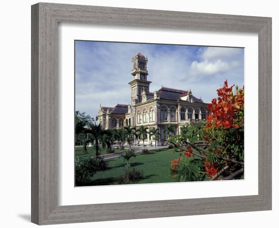 Magnificent Seven Mansions, Port of Spain, Trinidad, Caribbean-Greg Johnston-Framed Photographic Print